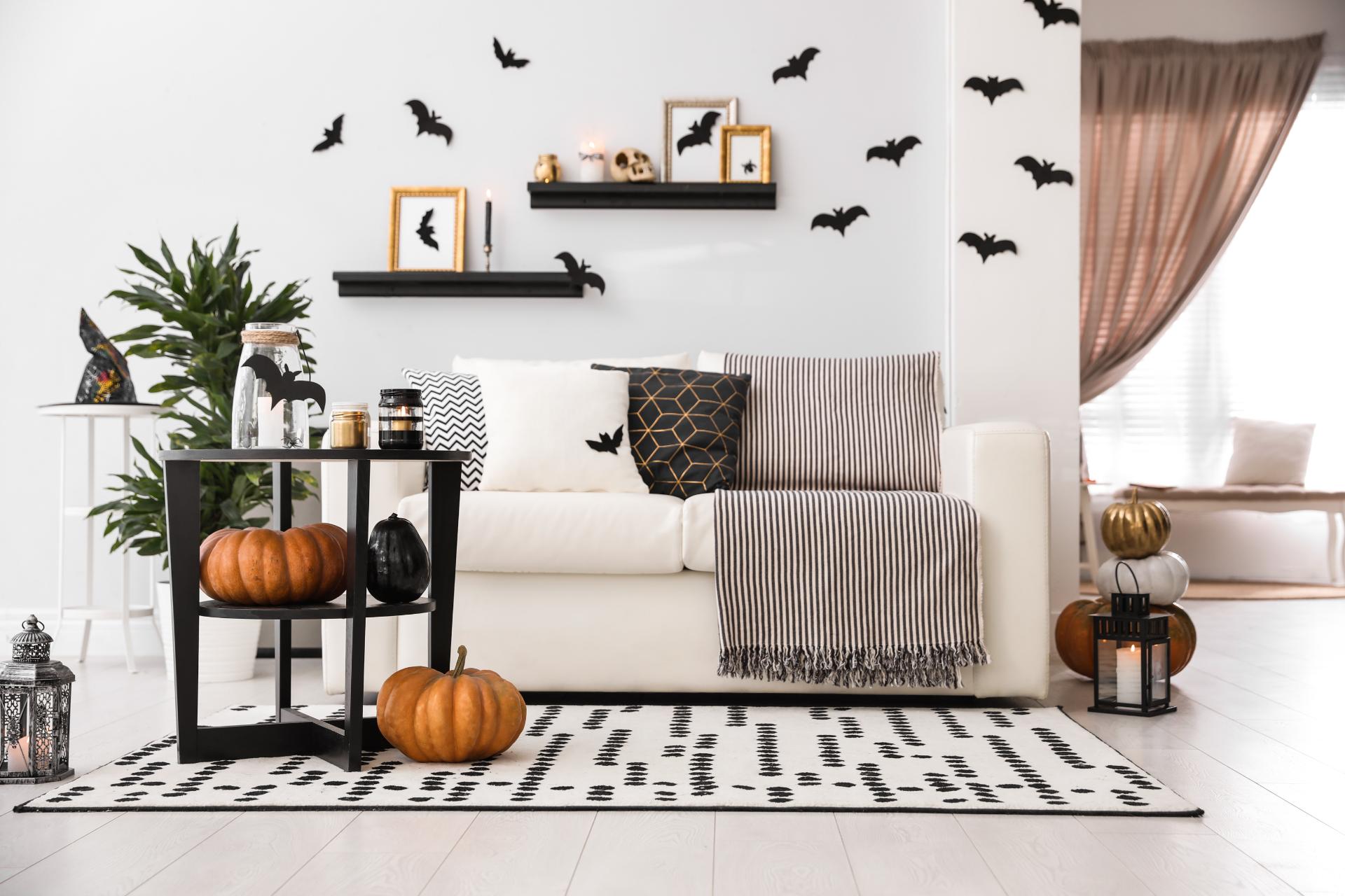 Halloweenské dekorace