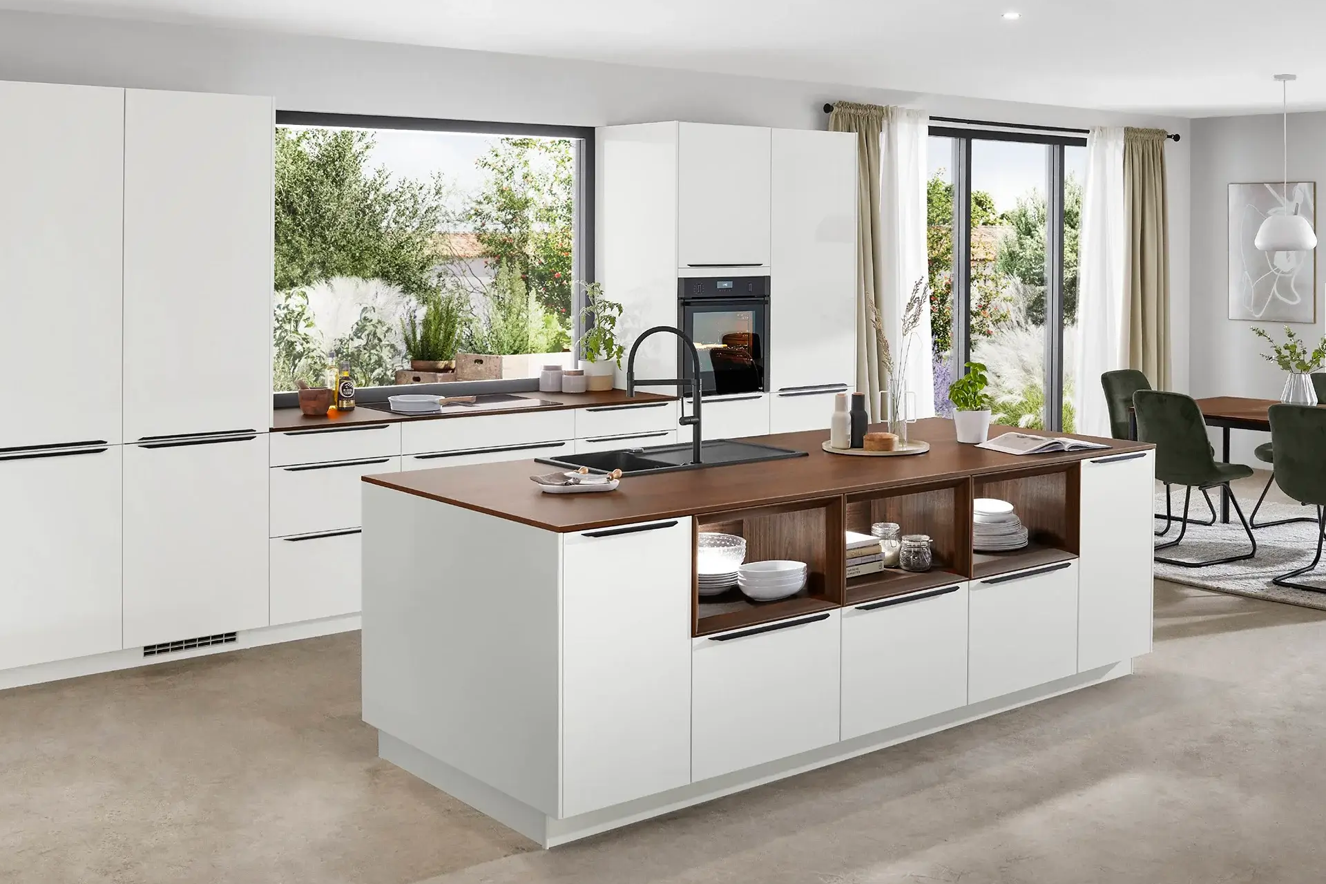 Kuchyňa s tenkou pracovnou doskou