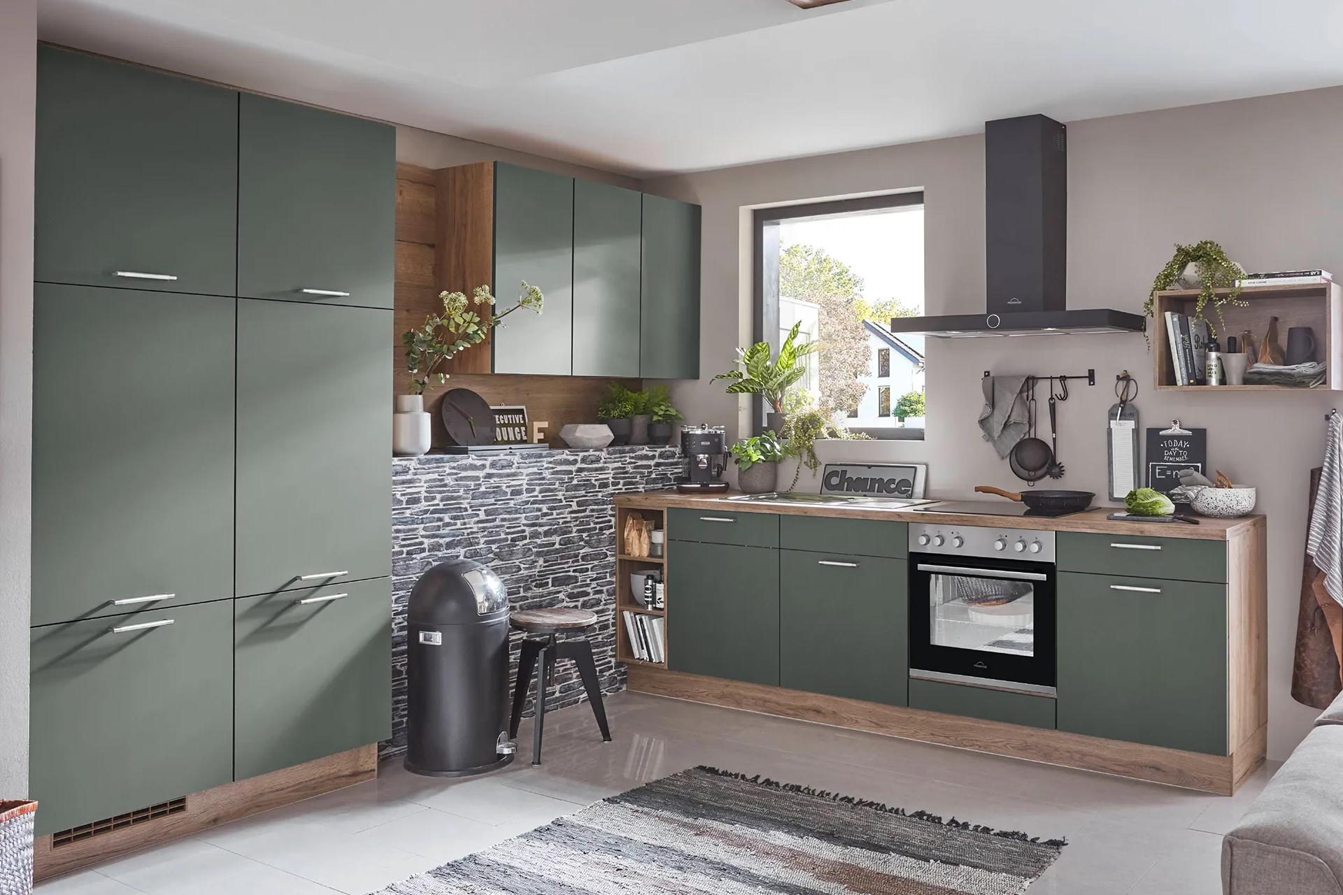 Kuchyňa s úpravou proti odtlačkom prstov