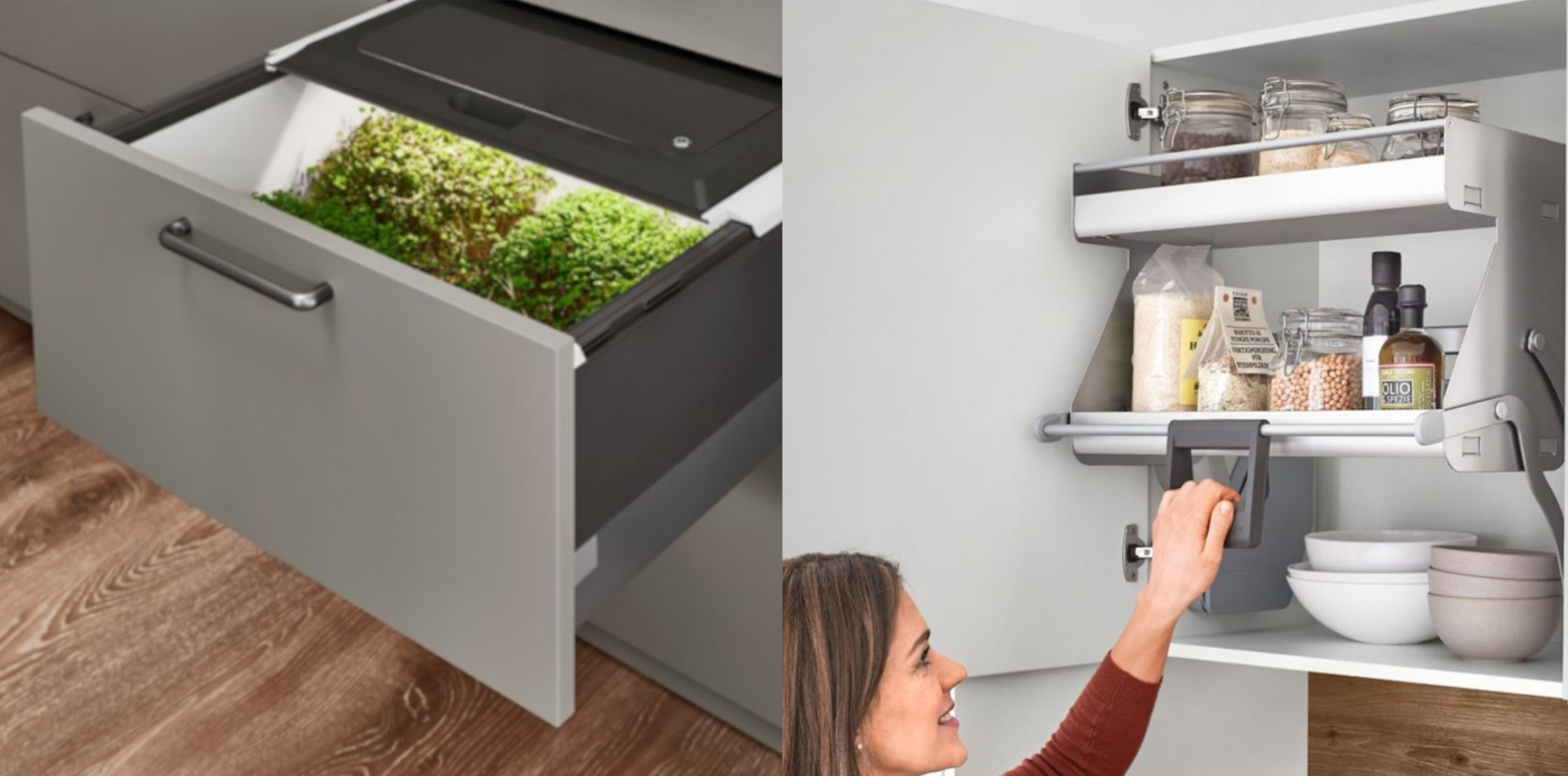 Box do kuchyne na pestovanie byliniek