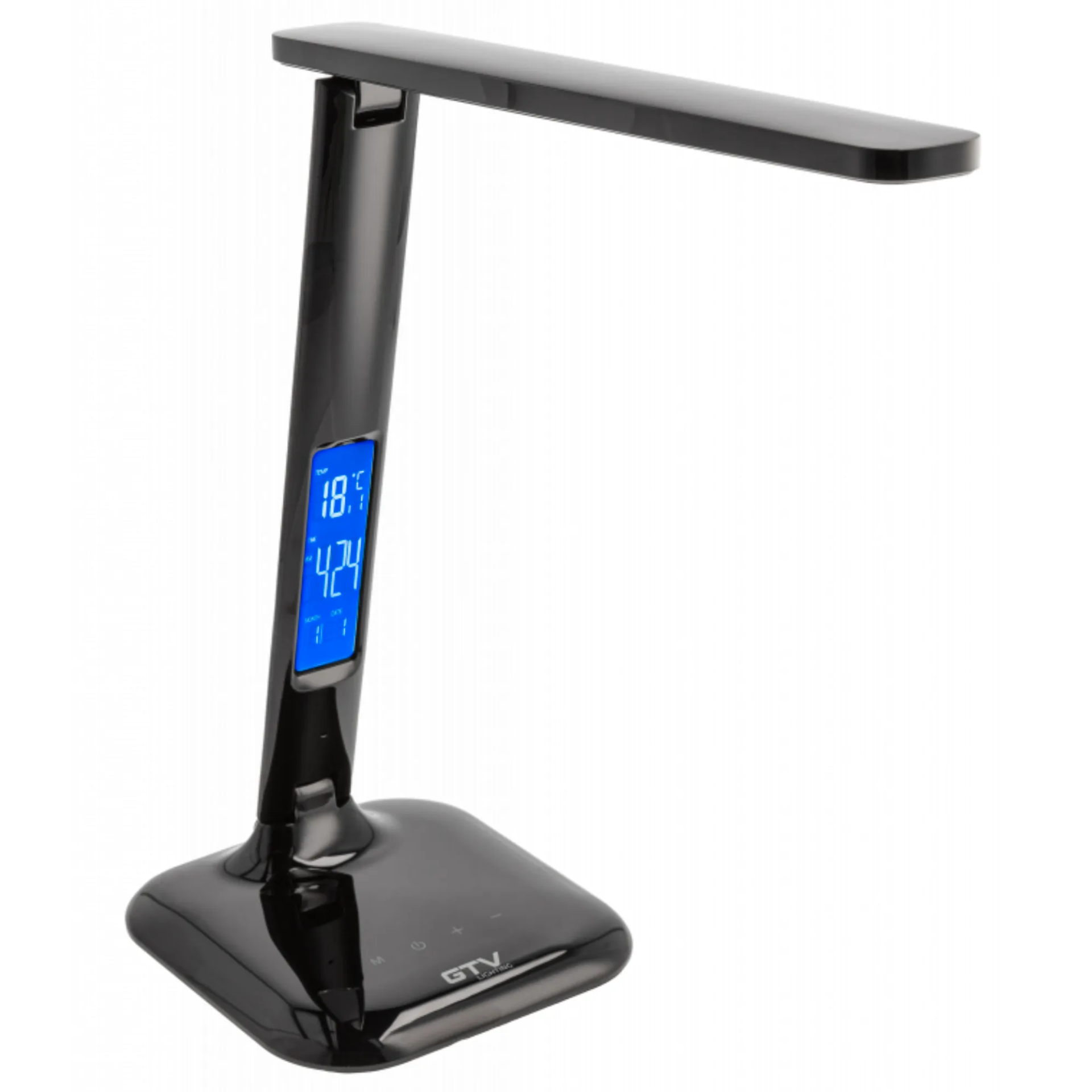 Stolná LED lampa Linear s nastaviteľnou intenzitou a farbou svetla. Zdroj: SCONTO Stolná LED lampa s nastaviteľnou intenzitou a farbou svetla