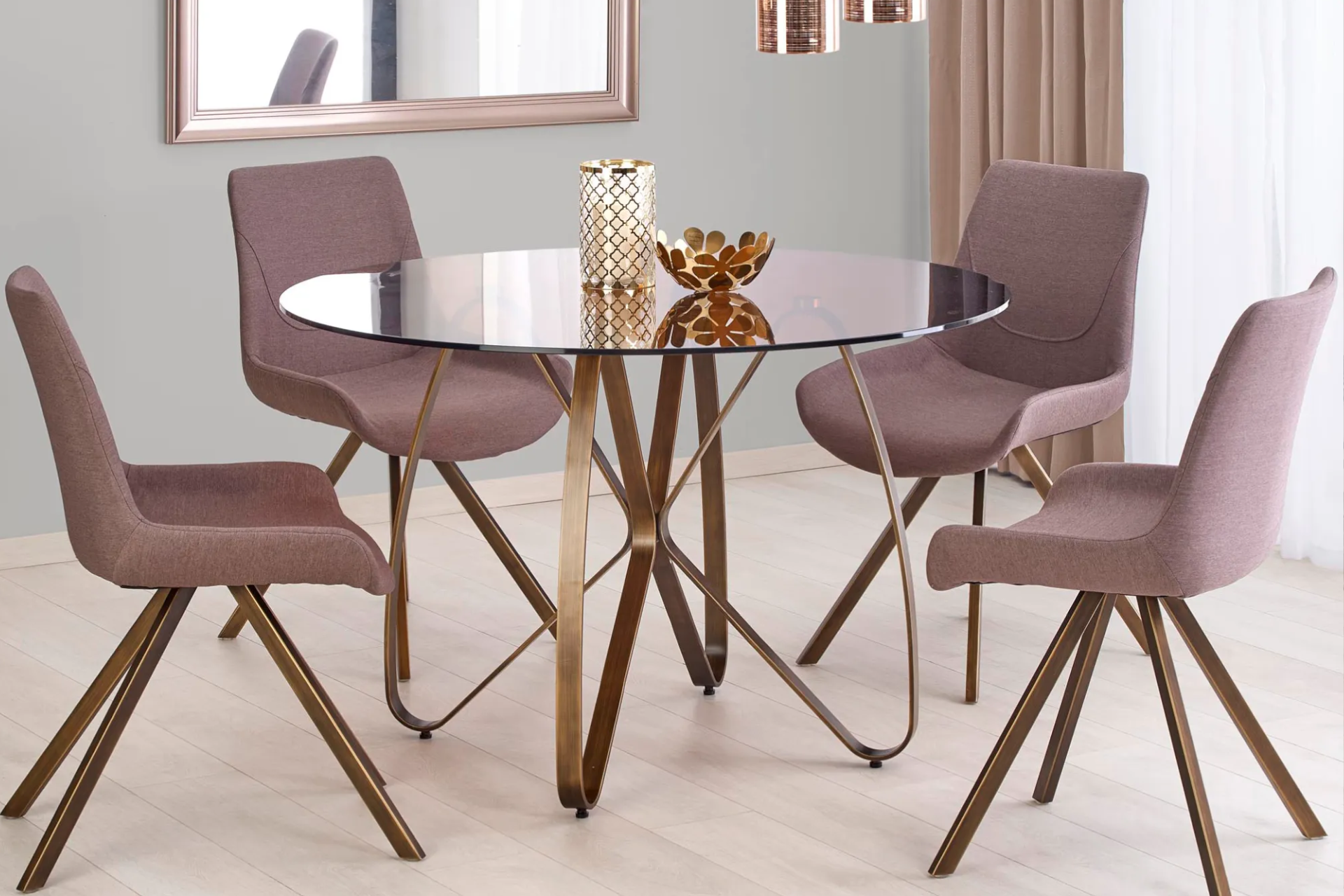 Jedálenský stôl doska zo skla