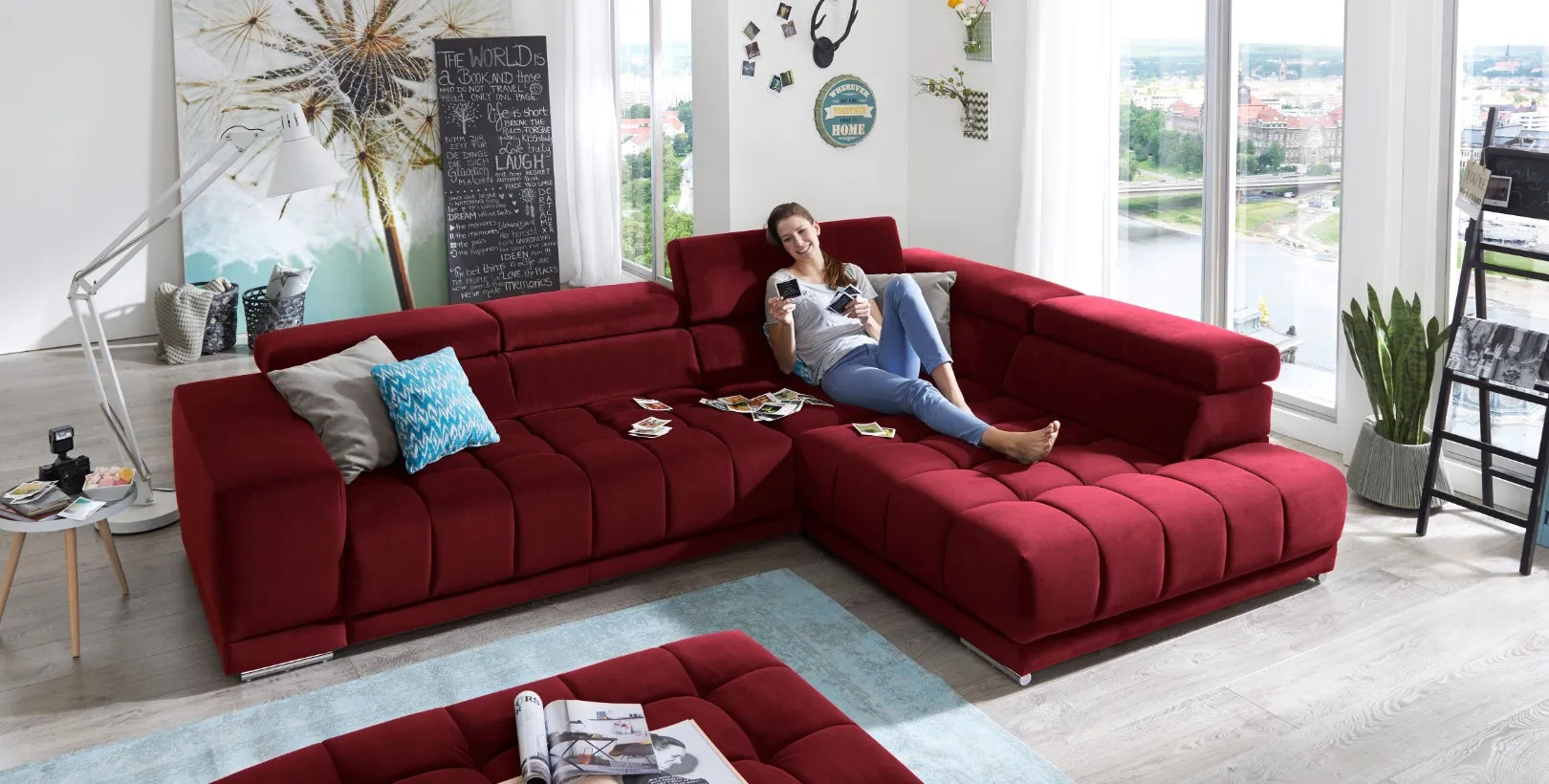 Látková sedacia súprava na mieru