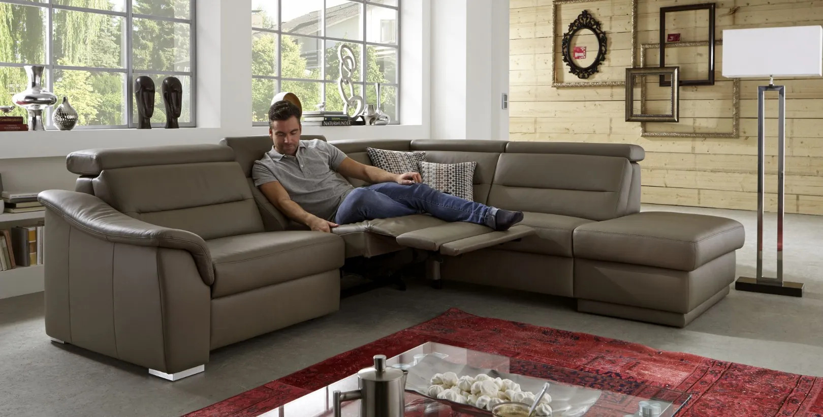 Kožená sedačka na mieru