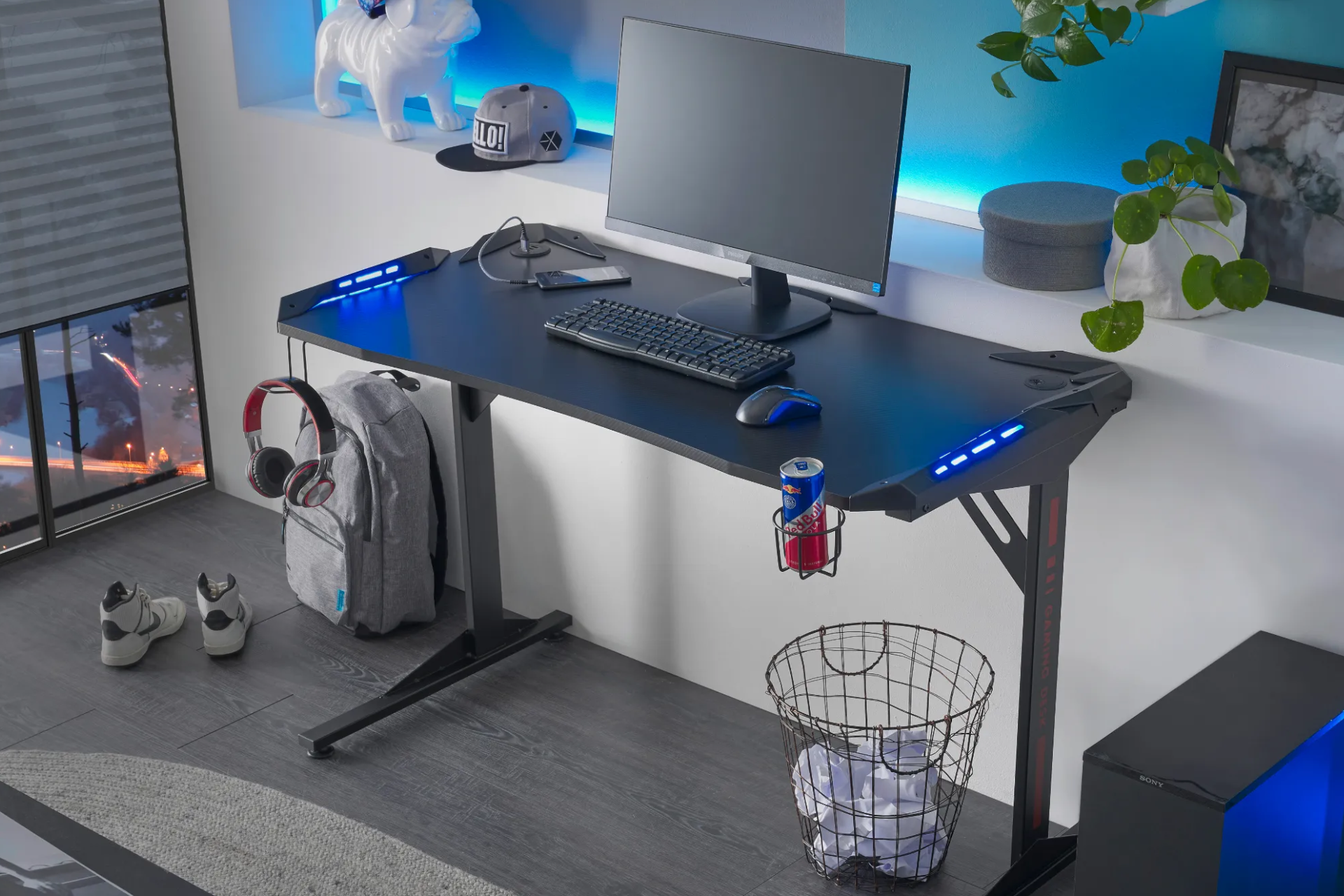 Herný stôl čierny