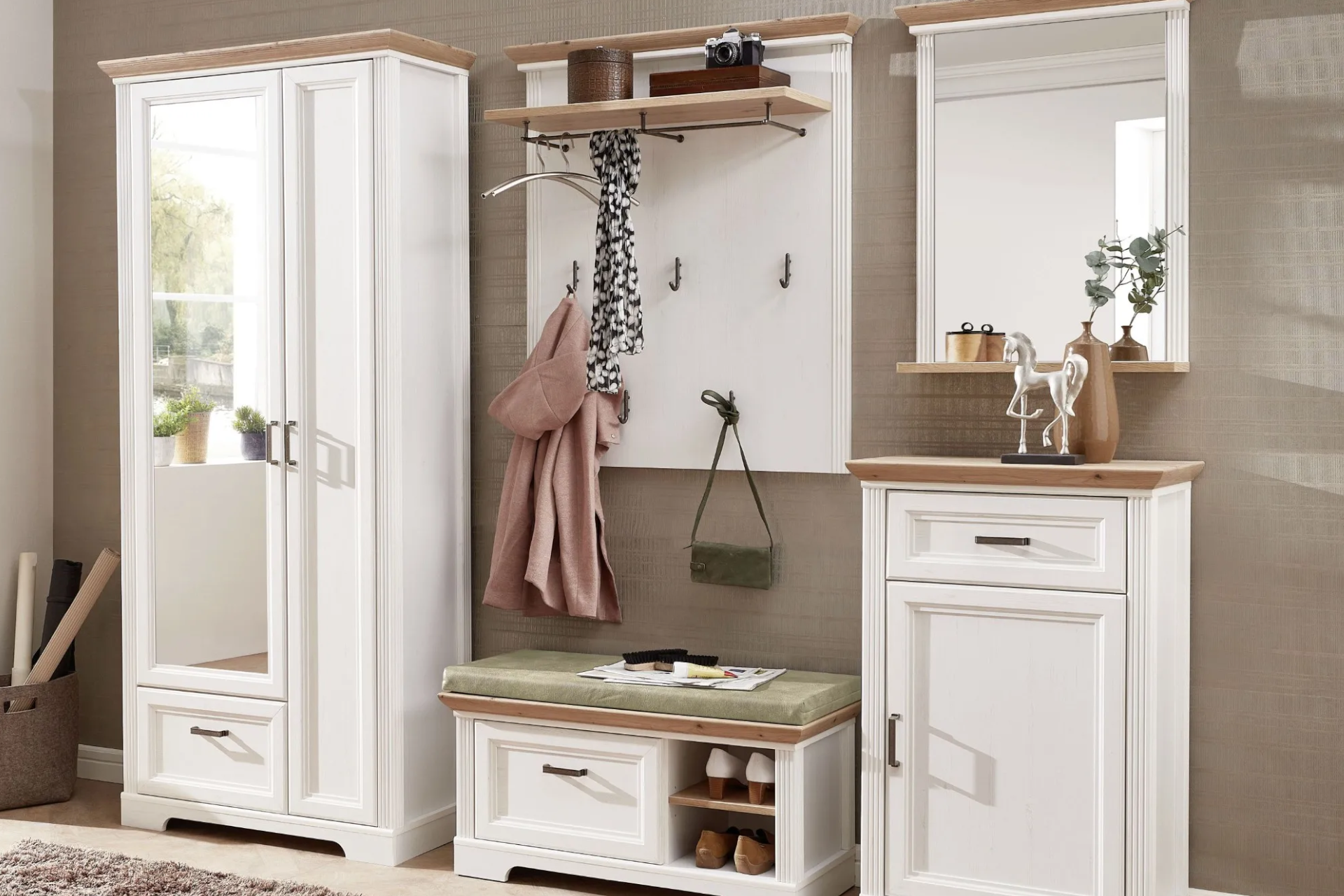 Predsieň - vidiecky štýl