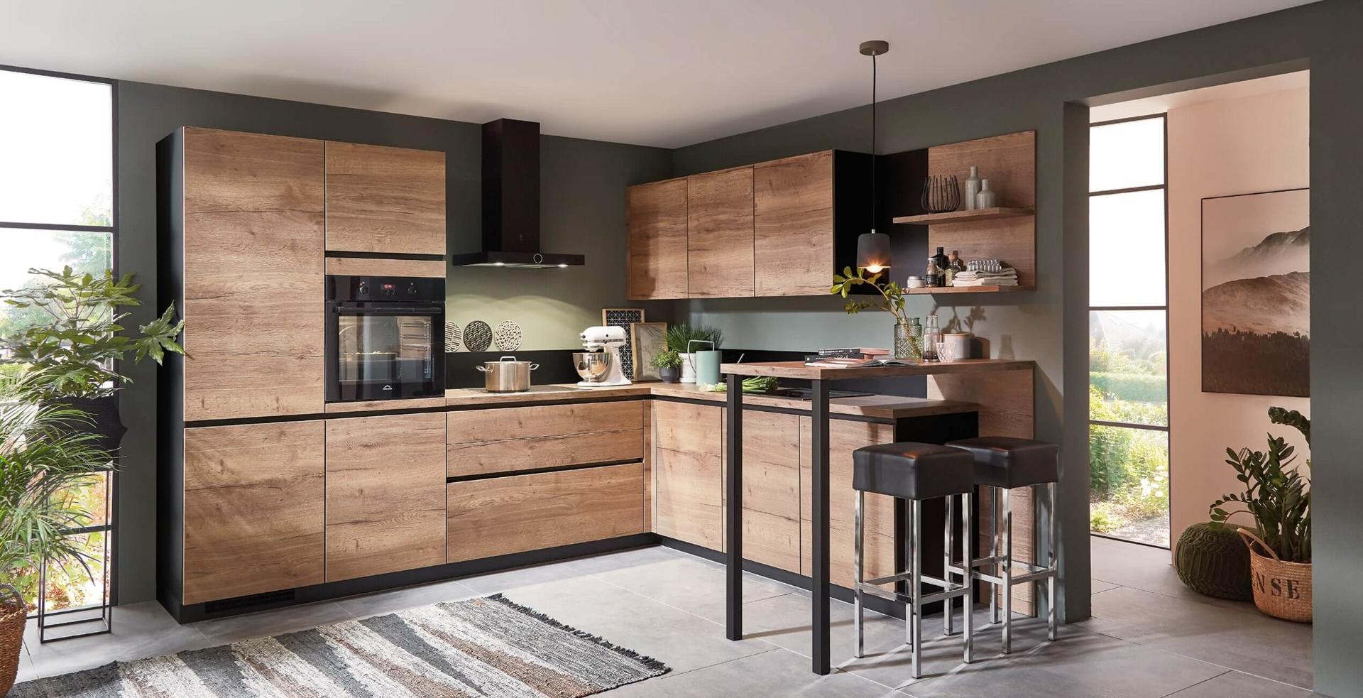 Kuchyňa Nobilia Structura v dekore duba sierra